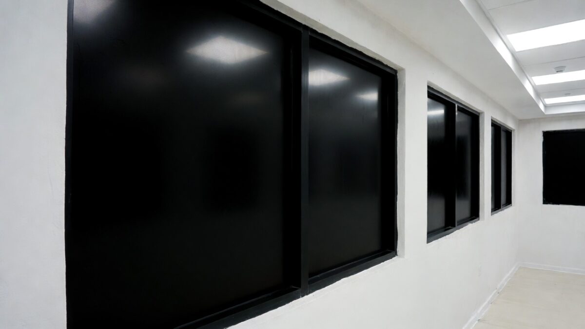 blackout window film image