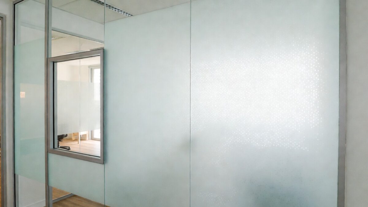 frosted window film image